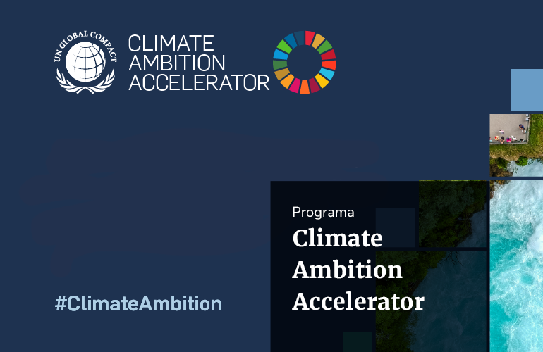 Participamos en el Programa Climate Ambition Accelerator