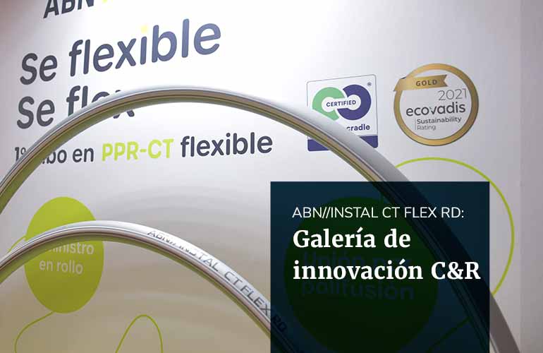 ABN//INSTAL CT FLEX RD: producto seleccionado en la galería de innovación en la feria de Climatización y Refrigeración en Madrid