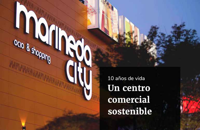 Marineda City, un centro comercial sostenible con 10 años de vida