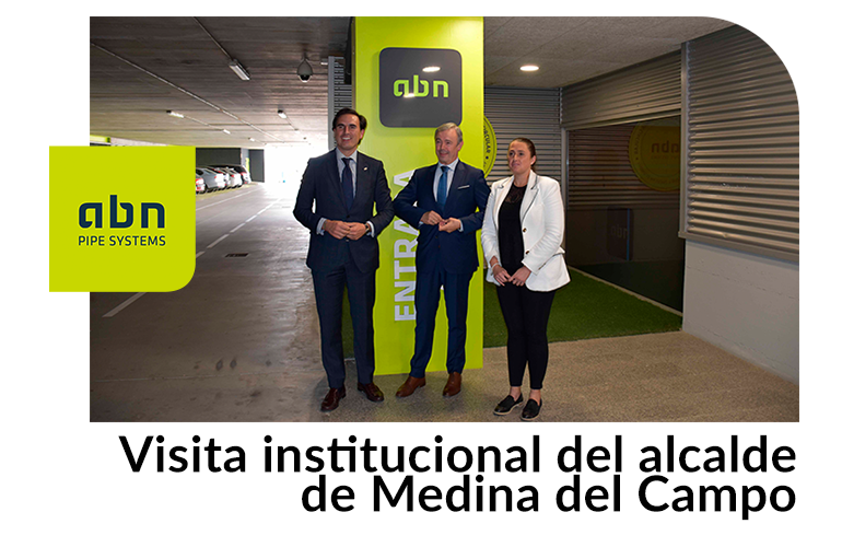 Visita institucional del alcalde de Medina del Campo, D. Guzmán Gómez, y la concejal de Desarrollo Local, Dña. Patricia Carreño