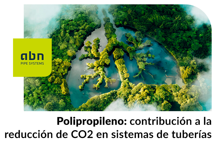Polipropileno: contribución a la reducción de CO2 en sistemas de tuberías 
