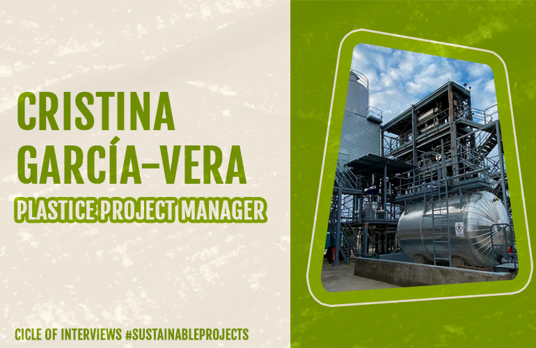 Interview with Cristina García-Vera, manager of the PLASTICE project in the company Urbaser